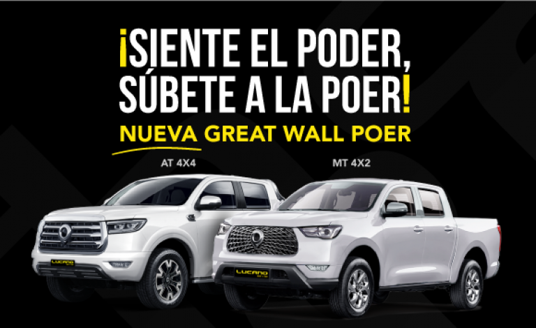 Lucano suma la nueva GREAT WALL POER